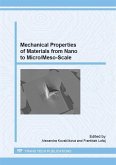 Mechanical Properties of Materials from Nano to Micro/Meso-Scale (eBook, PDF)