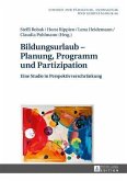 Bildungsurlaub - Planung, Programm und Partizipation (eBook, PDF)