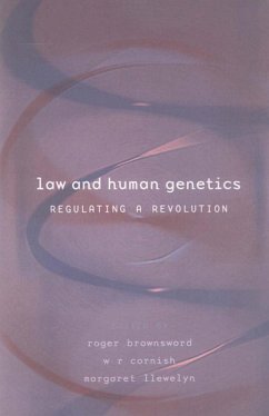 Law and Human Genetics (eBook, PDF) - Brownsword, Roger; Cornish, William; Llewelyn, Margaret