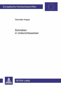 Schreiben in Unterrichtswerken (eBook, PDF) - Hoppe, Henriette