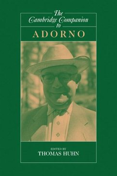 Cambridge Companion to Adorno (eBook, ePUB)