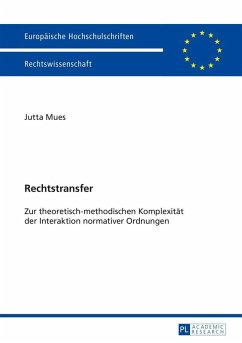 Rechtstransfer (eBook, ePUB) - Jutta Mues, Mues