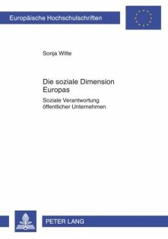 Die soziale Dimension Europas (eBook, PDF) - Witte, Sonja