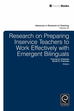 Research on Preparing Inservice Teachers to Work Effectively with Emergent Bilinguals (eBook, ePUB)