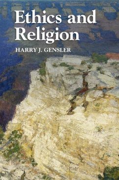 Ethics and Religion (eBook, ePUB) - Gensler, Harry J.