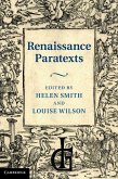 Renaissance Paratexts (eBook, ePUB)
