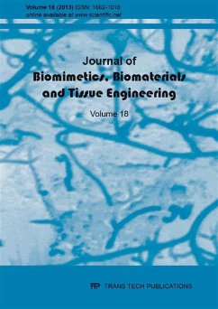 Cover Journal of Biomimetics, Biomaterials & Tissue Engineering Vol. 18 (eBook, PDF)