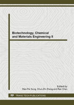 Cover Biotechnology, Chemical and Materials Engineering II (eBook, PDF)