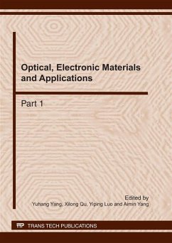 Optical, Electronic Materials and Applications (eBook, PDF)