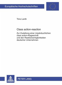 Class action-reaction (eBook, PDF) - Lenth, Timo