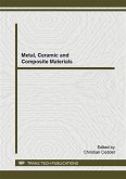 Metal, Ceramic and Composite Materials (eBook, PDF)