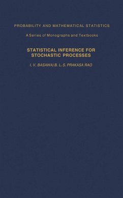 Statistical Inferences for Stochasic Processes (eBook, PDF) - Basawa, Ishwar V.