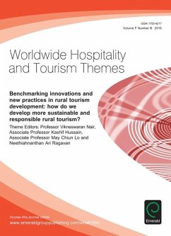 Benchmarking innovations and new practices in rural tourism development (eBook, PDF)