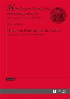 Hugo von Hofmannsthals Elektra (eBook, PDF) - Treiber, Dorothee