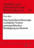 Das betriebsverfassungsrechtliche Verbot parteipolitischer Betaetigung im Betrieb (eBook, PDF)