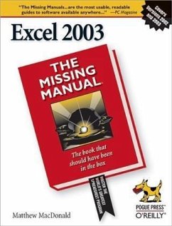 Cover Excel 2003: The Missing Manual (eBook, PDF)
