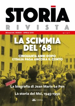 Cover La scimmia del '68. Cinquanta anni dopo l'Italia paga ancora il conto. Marzo-Aprile