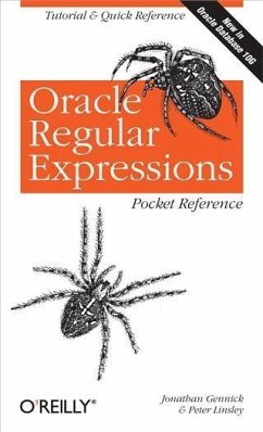 Oracle Regular Expressions Pocket Reference (eBook, PDF) - Gennick, Jonathan