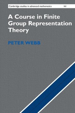 Course in Finite Group Representation Theory (eBook, ePUB) - Webb, Peter