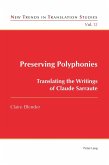 Preserving Polyphonies (eBook, PDF)