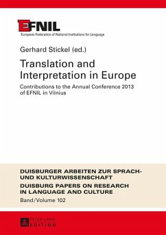 Translation and Interpretation in Europe (eBook, ePUB)