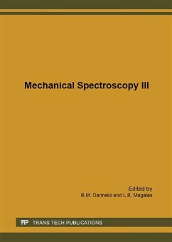 Cover Mechanical Spectroscopy III (eBook, PDF)