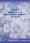 Journal of Metastable and Nanocrystalline Materials Vol. 29 (eBook, PDF)