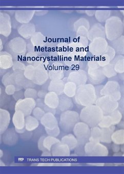 Cover Journal of Metastable and Nanocrystalline Materials Vol. 29 (eBook, PDF)