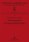 Determinants of National IMF Policy (eBook, PDF)