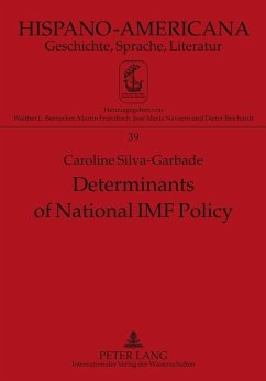 Determinants of National IMF Policy (eBook, PDF) - Silva-Garbade, Caroline