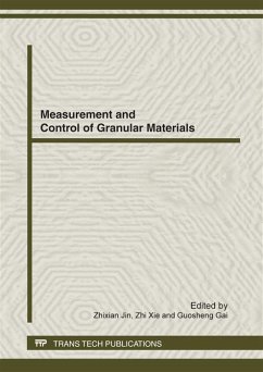 Cover Measurement and Control of Granular Materials (eBook, PDF)
