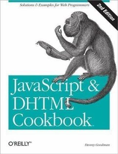 JavaScript & DHTML Cookbook (eBook, PDF) - Goodman, Danny