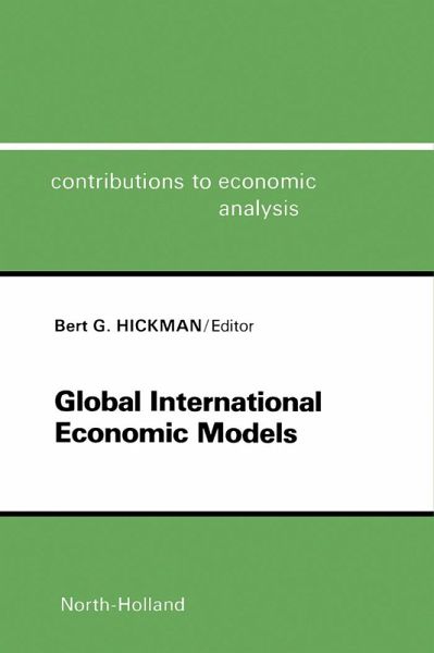 Global International Economic Models (eBook, PDF) Global International Economic Models (eBook, PDF)