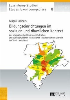 Bildungseinrichtungen im sozialen und raeumlichen Kontext (eBook, PDF) - Lehners, Magali