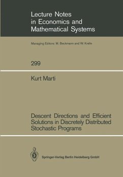 Descent Directions and Efficient Solutions in Discretely Distributed Stochastic Programs (eBook, PDF) - Marti, Kurt