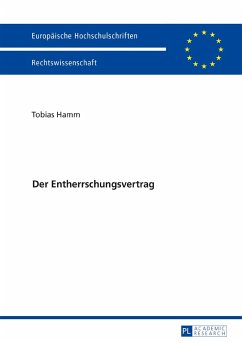 Der Entherrschungsvertrag (eBook, ePUB) - Tobias Hamm, Hamm