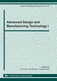 Advanced Design and Manufacturing Technology I (eBook, PDF)
