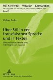 Ueber Stil in der franzoesischen Sprache und in Texten (eBook, PDF)