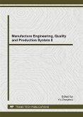 Manufacture Engineering, Quality and Production System II (eBook, PDF)