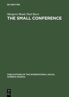 Cover The small conference (eBook, PDF)