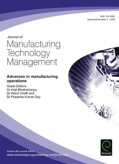 Advances in Manufacturing Operations (eBook, PDF)