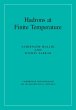 Hadrons at Finite Temperature (eBook,... - Bild 1