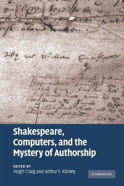 Cover Shakespeare, Computers, and the Mystery of Authorship (eBook, ePUB)