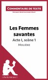 Les Femmes savantes de Molière - Acte I, scène 1 (eBook, ePUB)