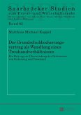 Der Grundschuldsicherungsvertrag als Wandlung eines Treuhandverhaeltnisses (eBook, PDF)