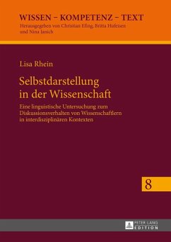 Selbstdarstellung in der Wissenschaft (eBook, ePUB) - Lisa Rhein, Rhein