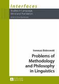 Problems of Methodology and Philosophy in Linguistics (eBook, ePUB)