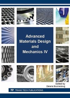 Advanced Materials Design and Mechanics IV (eBook, PDF)