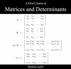Cover First Course in Matrices and Determinants, A (eBook, PDF)