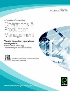 Cover Trends in Modern Operations Management (eBook, PDF)